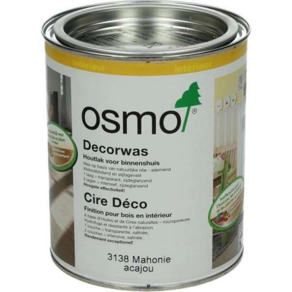 Decorwas - Osmo - TR3166 - Noten - Kant-en-Klaar - 2,5L