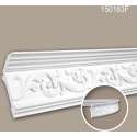 Kroonlijst 150163F Profhome Sierlijst flexibele lijst Lijstwerk rococo barok stijl wit 2 m