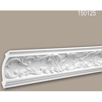 Kroonlijst 150125 Profhome Sierlijst Lijstwerk rococo barok stijl wit 2 m