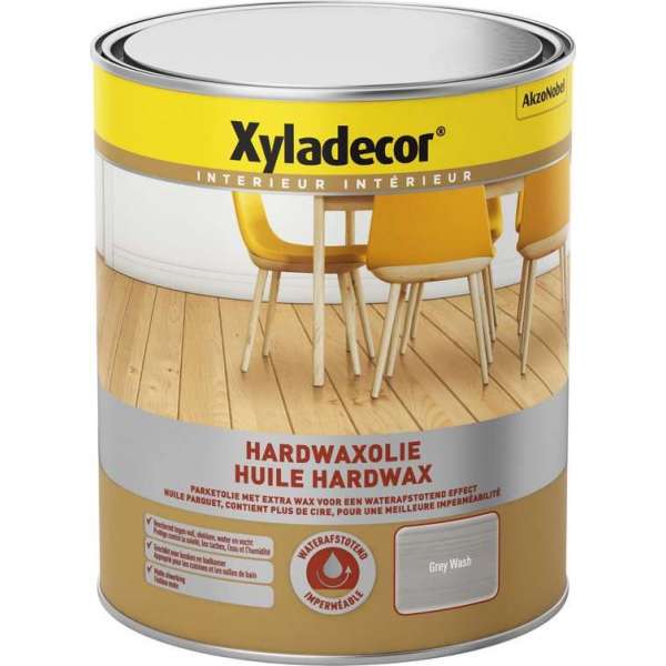 Xyladecor Hardwax Parketolie - Grey Wash - 0.75L