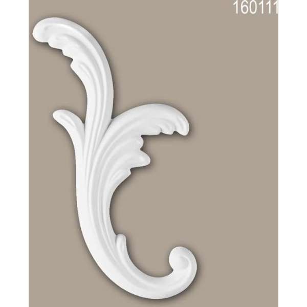 Decorative element 160111 Profhome rococo barok stijl wit