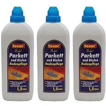 6 x 1.5L tecur noble parket en planken vloeronderhoud, parketreiniger, onderhoud