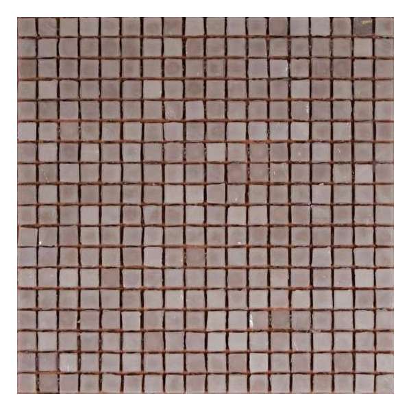 Alfa Mosaico Mozaiek Progetto creme glas 1,0x1,0x0,5 cm -  Creme Prijs per 1 matje.