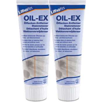 Lithofin OIL-EX - Olievlekkenverwijderaar - Voordeelpack - 2 x 250 ml