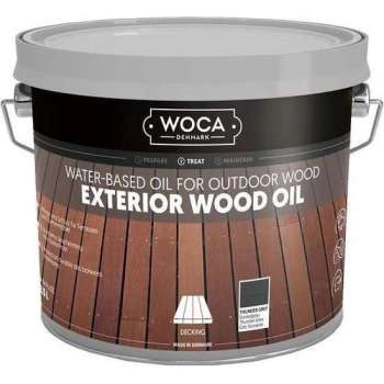 WOCA Exterior Oil Thunder Grey - 2,5 liter