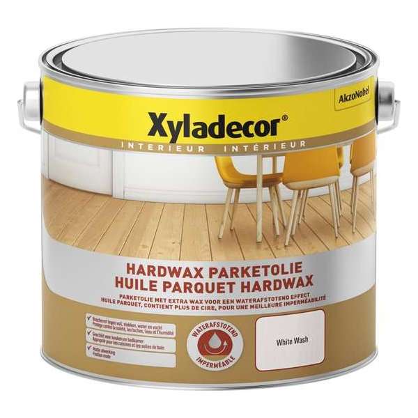 Xyladecor Hardwax Parketolie - White Wash - 2.5L