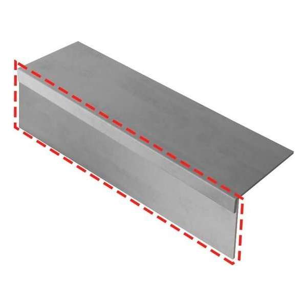 Traprenovatie stootbord (3 stuks) | Laminaat | Betonlook Lichtgrijs | 130 x 20 cm