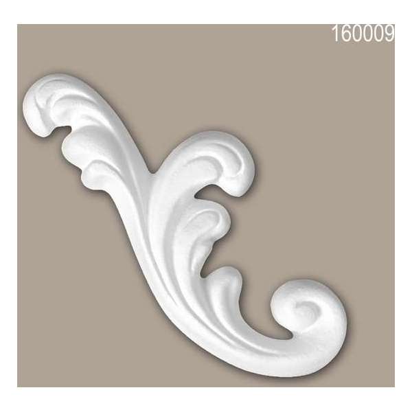 Decorative element 160009 Profhome rococo barok stijl wit