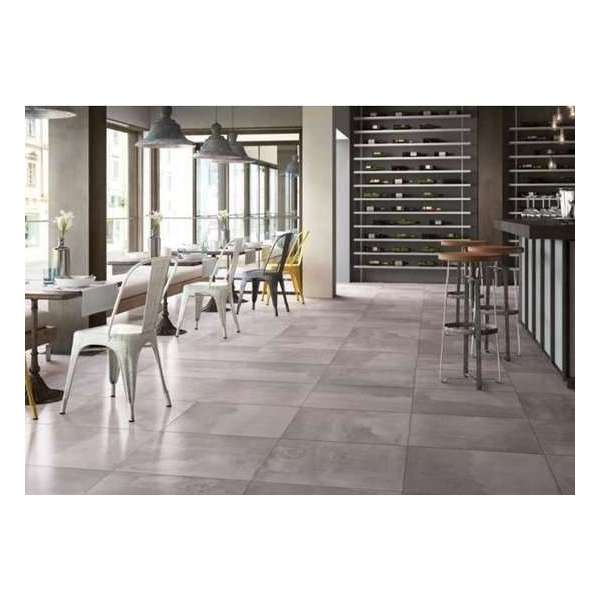 1,5m² -  Tegels Concrete Grigio 60x60 cm - Vloer- en wandtegel