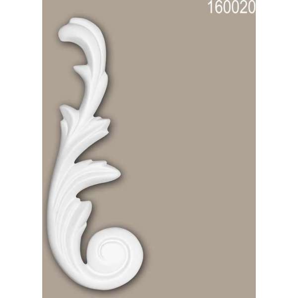 Decorative element 160020 Profhome rococo barok stijl wit