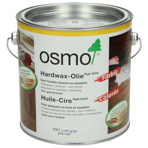 OSMO Hardwax Olie 3067 Lichtgrijs 2,5L