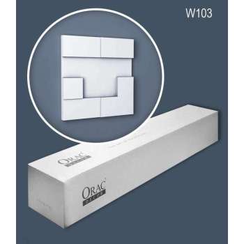 Orac Decor W103 MODERN CUBI 1 doos 5 stukken 3d muurpaneel 0,55 m2