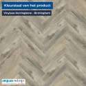 Vinyluxe Herringbone Birmingham – PVC/SPC vloer – 1.63m² - 4.5mm – Visgraat Vloer – Klik SPC