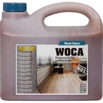 WOCA Diamond Oil Caramel Brown - 2,5 liter