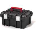 Keter Wide Toolbox Gereedschapskoffer - 16 inch - 41,9x32,7x20,5cm - Zwart