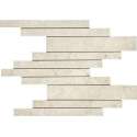 Keramische tegel Mosaic Leicester Stripes Ivory 30x45 - Woodson and Stone - beige