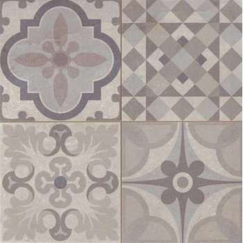 1.37m² - Vloer- en Wandtegels Skyros Gris Decor - 44,2x44,2 cm