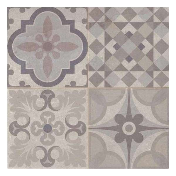 1.37m² - Vloer- en Wandtegels Skyros Gris Decor - 44,2x44,2 cm