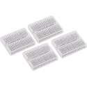 Set Mini Breadboards - 170 Insteekpunten - 4 St.