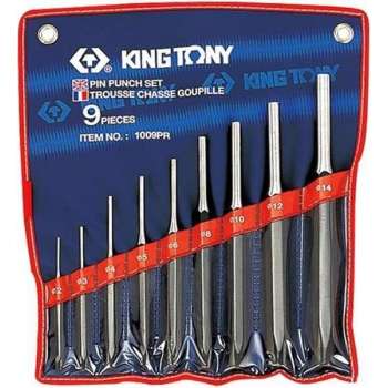 KING TONY 9DLG SPILDOORSLAGENSET 2-14MM