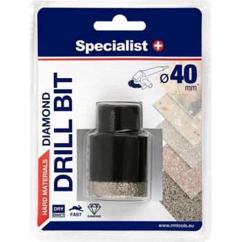 Diamant tegelboor 50 mm Droog / Nat (M14) '' Specialist+''