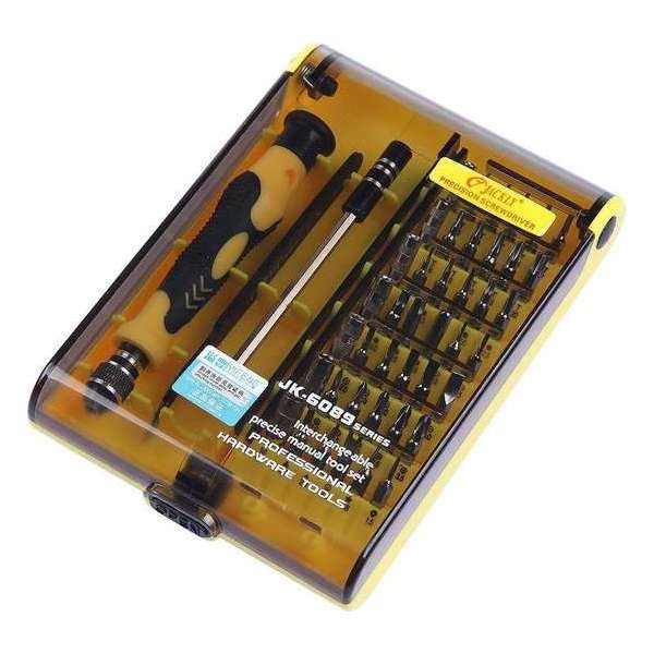 45-Delige Precisie Schroevendraaier Set - Met Pentalobe Torx Hex Bitjes / Bitset