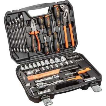 Neo tools Gereedschapkoffer 56 Delig,