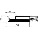 Soldeerstift beitelvormigverster. nr.0552MZ Ersa