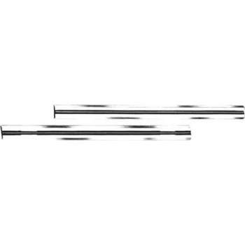 HM wisselbeitels - 82.0x5.5x1.1mm - 2x - met ruggroef