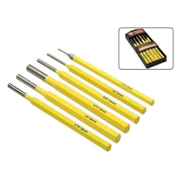 Hofftech Drevel Center Set 1.5 mm - 8 mm Chroom-Vanadium Staal