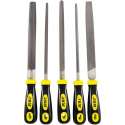 JBM Tools | Set van 5 stalen vijlen