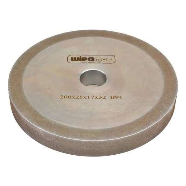 WIVAMAC CBN Grinding Wheel ⌀200 x 25 mm - Axle Hole ⌀32 mm