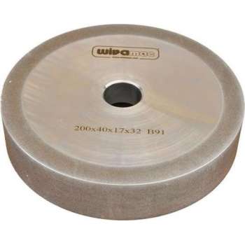 WIVAMAC CBN Grinding Wheel ⌀200 x 40 mm - Axle Hole ⌀32 mm