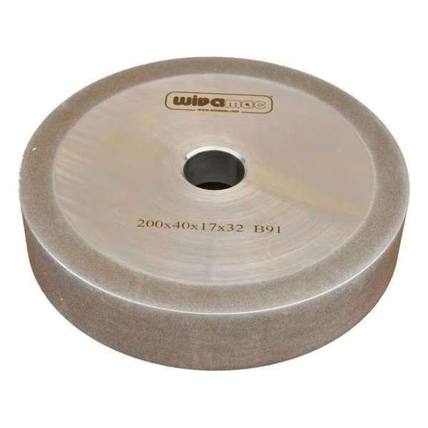 WIVAMAC CBN Grinding Wheel ⌀200 x 40 mm - Axle Hole ⌀32 mm