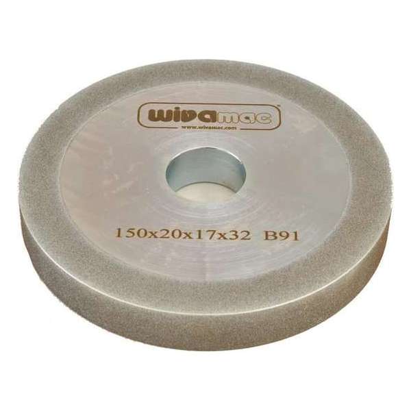 WIVAMAC CBN Grinding Wheel ⌀150 x 20 mm - Axle Hole ⌀32 mm