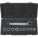 KS Tools Dubbele ringsleutel set met opbergkoffer (10 stuks 8-17mm)