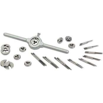 BrÃ¼der Mannesmann M-53240 Schroefdraad Reparatieset 30-Delig Hss Metrisch M1 M1.1 M1.2 M1.4 M1.6 M1.8 M2 M2.2 M2.5