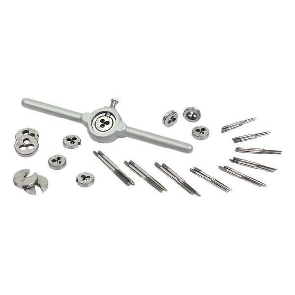 BrÃ¼der Mannesmann M-53240 Schroefdraad Reparatieset 30-Delig Hss Metrisch M1 M1.1 M1.2 M1.4 M1.6 M1.8 M2 M2.2 M2.5