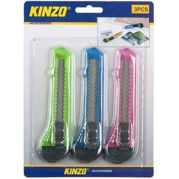 Kinzo Hobby  mes 3 stuks