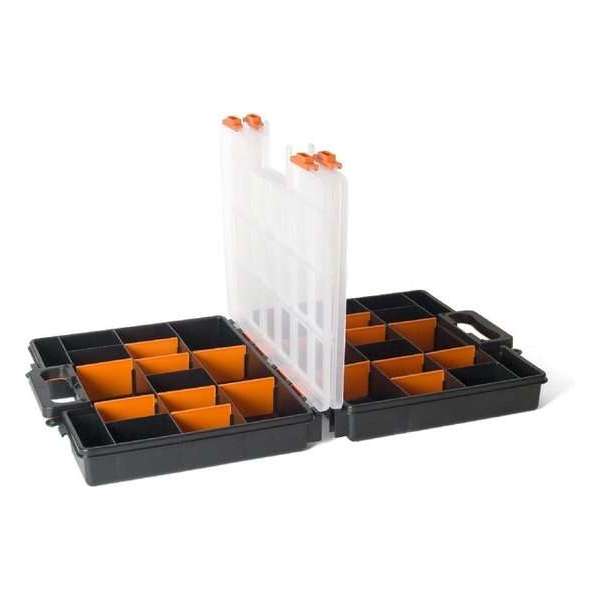 Gerimport Gereedschapskoffer Organizer 38 X 33 X 12 Zwart