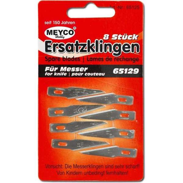 Reserve mesjes voor Scalpel/hobbymes|8 stuks