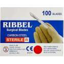 Mesjes - scalpel - bistouri - Ribbel - Nr. 20 - Steriel