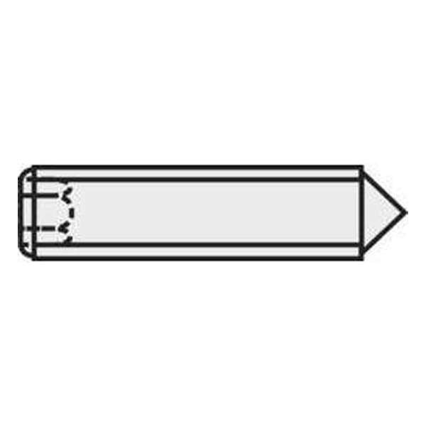 TOOLCRAFT 839846 Stifttap M2.5 5 mm Staal 20 stuk(s)