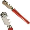 WiseGoods - Professionele Glassnijder - Snijden van Glas / Tegel / Raam - Cutter - Hand Tool - Mes - 130 mm