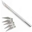 Scalpel Mes | Scalpel mesjes | Scalpelmes | Hobbymes | Scalpel Set | 6 mesjes