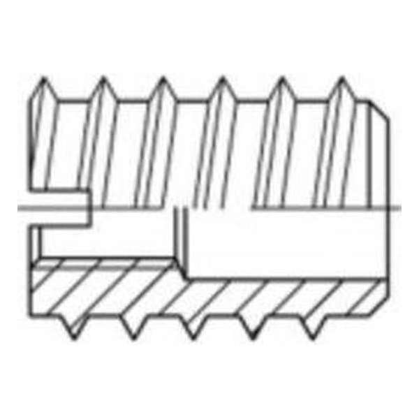 TOOLCRAFT 144017 Rampamoer M3 8 mm Staal 100 stuk(s)