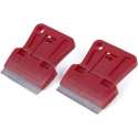 Benson Verfschrapers - 40 mm - Rood - 2 Delig