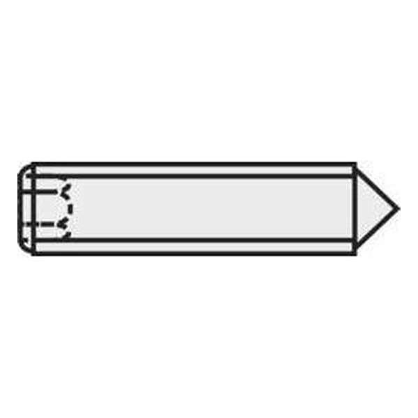 TOOLCRAFT 839849 Stifttap M6 5 mm Staal 20 stuk(s)