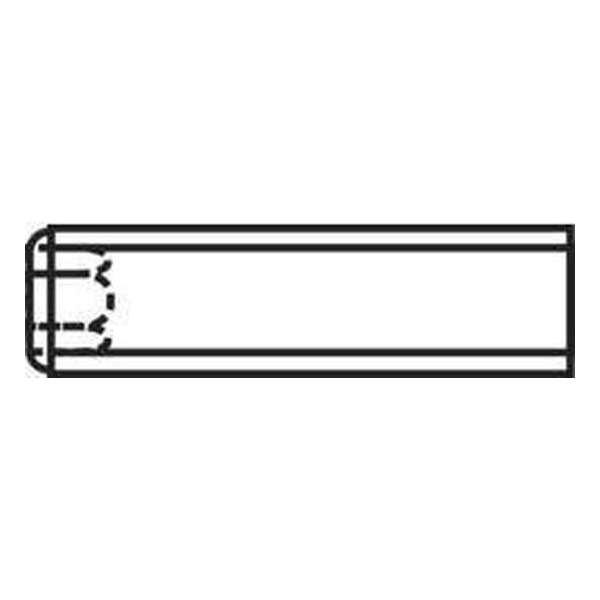 TOOLCRAFT 222520 Stifttap M2 10 mm Staal 20 stuk(s)