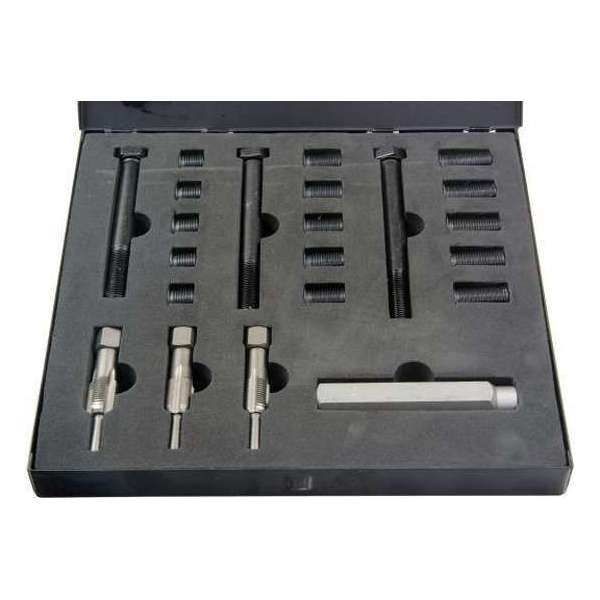 Gloeibougie / gloeiplug schroefdraad reparatie set  M12 x 1,25